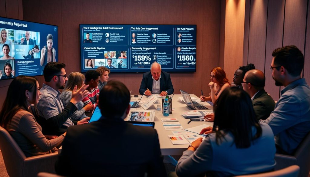 adult entertainment community